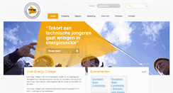 Desktop Screenshot of energycollege.org